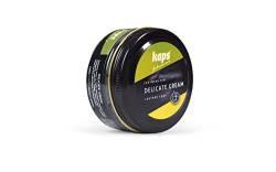 Kaps Professional Schuhpflege Delicate Cream - Schuhcreme & Pflegemittel zur Reinigung und Auffrischung von Naturleder und Synthetik (50ml) (180 - Schokolade) von Kaps