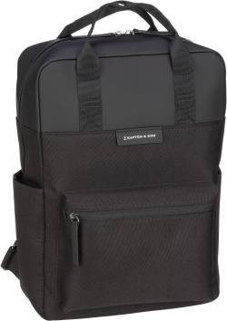 Kapten & Son Bergen  in Schwarz (11 Liter), Rucksack / Backpack von Kapten & Son