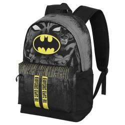 Batman Caped-Plus HS Rucksack, Schwarz, 30 x 44 cm, Kapazität 23 L von Karactermania