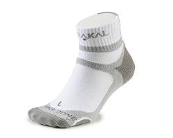 Karakal Sportsocken X4, 1 Paar- Weiß/Grau-EUR 40-48 / UK 7-12 von Karakal