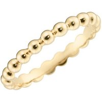 Karat Goldring 93011140520 Ring Damen Halb-Kugeln 375/- Gelb-Gold Gr. 52 von Karat