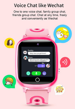 Kinder Smartwatch Q13s in Pink von Karen M
