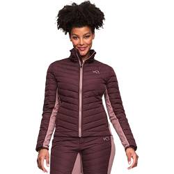 Kari Traa W Eva Down Jacket Lila - Daunen Leichte Wasserabweisende Damen Daunenjacke, Größe L - Farbe Syrup von Kari Traa