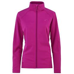 Kari Traa W Kari F/z Fleece Jacket Pink - Warme funktionelle Damen Midlayer Fleecejacke, Größe L - Farbe Fucha von Kari Traa