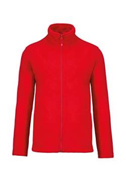 Fleece Jacke Falco - Farbe: Red - Größe: M von Kariban