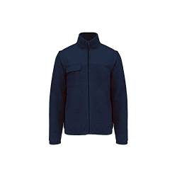 Fleecejacke mit abnehmbaren Ärmeln - Farbe: Navy - Größe: M von Kariban