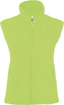 Kariban Damen Bodywarmer Melodie Fleece Weste Grün Lime L von Kariban