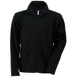 Kariban Herren Anti-Pilling-Fleece-Jacke mit durchgehendem ReiÃŸverschluss (Medium) (Schwarz) von Kariban