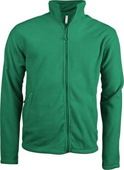 Kariban Herren Sweatjacke Micro Fleece Full Zip Grün Kelly Green 4XL von Kariban