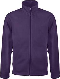 Kariban Herren Sweatjacke Micro Fleece Full Zip Violett Purple 3XL von Kariban