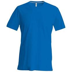 Kariban-T-Shirt, kurzärmelig, Rundhalsausschnitt, Royal-XXL von Kariban