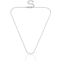 Karisma Kette mit Anhänger Karisma Damen-Halskette Sterlingsilber 925 Rolokette rhodiniert / 50/60/70cm Lang 2,0mm Breit - 55 + 5cm Lang / Silber Rhodiniert von Karisma