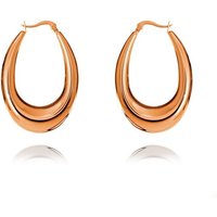 Karisma Paar Ohrhänger Rosé Gold Edelstahl Damen Ohrringe Ohrhänger - Hoch Poliert Höhe 43mm YSE360.RG von Karisma