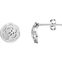 Karisma Paar Ohrstecker Karisma Damen Edelstahl Ohrstecker Blume Liebe Farbwahl EQD104 - Silber von Karisma