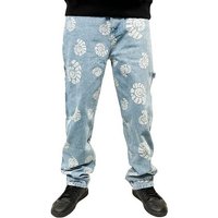 Karl Kani 5-Pocket-Hose OG Baggy Workwear Letter Denim S von Karl Kani