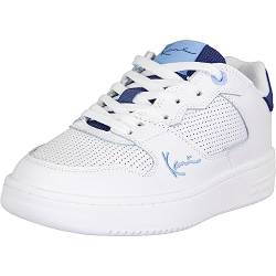 Karl Kani 89 Classic Sneaker Trainer Schuhe (White/Blue, eu_Footwear_Size_System, Adult, Numeric, medium, Numeric_42) von Karl Kani