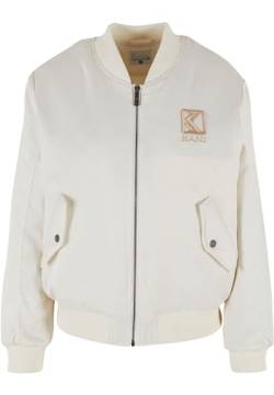 Karl Kani Damen KW241-014-2 Og Satin Bomber Jacket XXL off white von Karl Kani