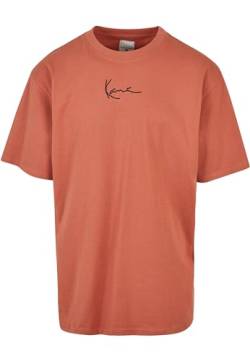 Karl Kani Herren KM-TE011-020-02 Small Signature Essential Tee S Dark Copper von Karl Kani