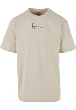 Karl Kani Herren KM-TE011-023-18 KK Small Signature Essential Tee Light Sand XL Grey von Karl Kani