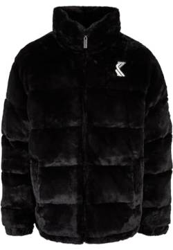Karl Kani Herren KM214-014-1 OG Fake Fur Puffer Jacket black M black von Karl Kani