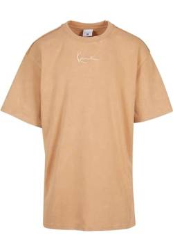 Karl Kani Herren KM241-021-2 Small Signature Distressed Heavy Jersey Tee XL Sand von Karl Kani