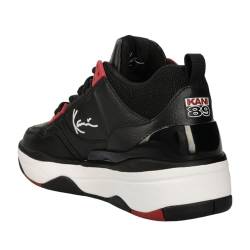Karl Kani Herren Sneakers Lxry Plus Sl 1080379 (Black/Red/White, EU Schuhgrößensystem, Erwachsene, Herren, Numerisch, M, 43) von Karl Kani