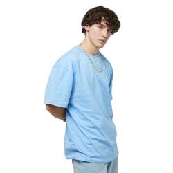 Karl Kani Herren T-Shirt Small Signature Essential Light Blue (DE/NL/SE/PL, Alphanumerisch, XL, Regular, Regular, Light Blue) von Karl Kani