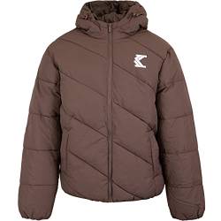 Karl Kani OG Puffer Hooded Jacket Winterjacke (brown, M) von Karl Kani