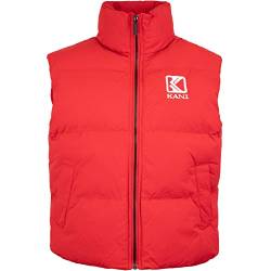 Karl Kani OG Puffer Vest Weste (red, M) von Karl Kani