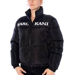 Karl Kani Retro Essential Puffer Jacke Damen Winterjacke schwarz M von Karl Kani