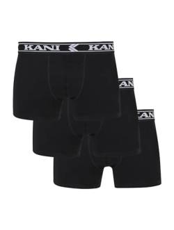 Karl Kani Retro Tape Boxer Shorts 3er Pack (DE/NL/SE/PL, Alphanumerisch, L, Regular, Regular, Black) von Karl Kani