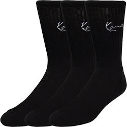 Karl Kani Signature Socks Socken 3er Pack (black, 43-46) von Karl Kani