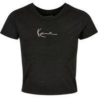 Karl Kani T-Shirt Karl Kani Damen KKWQ22002BLK SMALL SIGNATURE SHORT TEE BLK (1-tlg) von Karl Kani