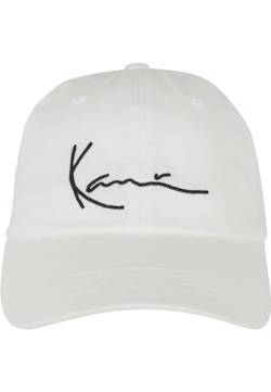 Karl Kani Unisex Cap weiß/schwarz One Size von Karl Kani