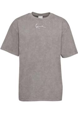 Karl Kani Unisex KM234-053-2 Small Signature Washed Heavy Jersey Wolf Tee XXL Grey von Karl Kani