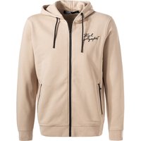 KARL LAGERFELD Herren Hoodie beige Baumwolle unifarben von Karl Lagerfeld