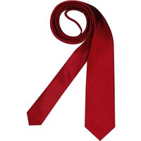 KARL LAGERFELD Herren Krawatte rot Seide unifarben von Karl Lagerfeld