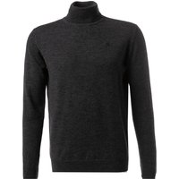 KARL LAGERFELD Herren Rollkragenpullover grau Merinowolle unifarben von Karl Lagerfeld