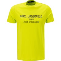 KARL LAGERFELD Herren T-Shirt grün Baumwolle von Karl Lagerfeld