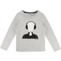 KARL LAGERFELD Langarmshirt KARL LAGERFELD Kids Longsleeve greymelange von Karl Lagerfeld