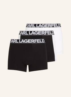 Karl Lagerfeld 3er-Pack Boxershorts schwarz von Karl Lagerfeld