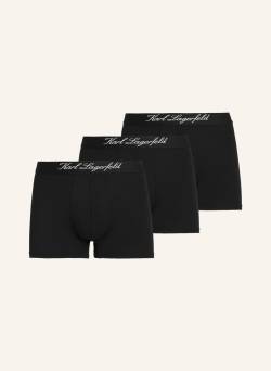 Karl Lagerfeld 3er-Pack Boxershorts schwarz von Karl Lagerfeld