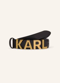 Karl Lagerfeld Gürtel schwarz von Karl Lagerfeld