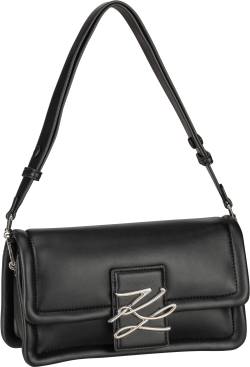 Karl Lagerfeld K/Autograph Soft SM SHB  in Schwarz (4 Liter), Schultertasche von Karl Lagerfeld