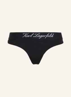 Karl Lagerfeld String schwarz von Karl Lagerfeld