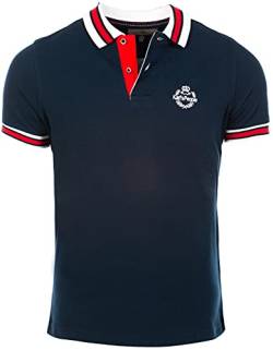 Karl´s People Herren Poloshirt Kurzarm K-129, Navy, M von Karl´s People