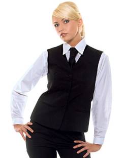 Karlowsky Damen Basic Weste, Schwarz, BWF1 von Karlowsky