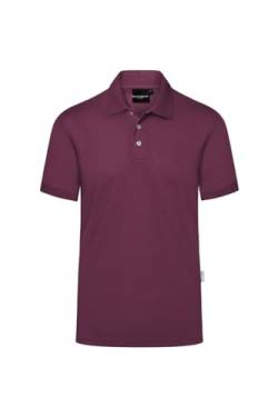 Karlowsky Passion Workwear Herren Poloshirt MODERN-Flair Kurzarm Polokragen Regular Fit Polyester/Baumwollmix Oeko-TEX® nachhaltig Aubergine Größe L von Karlowsky