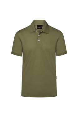 Karlowsky Passion Workwear Herren Poloshirt MODERN-Flair Kurzarm Polokragen Regular Fit Polyester/Baumwollmix Oeko-TEX® nachhaltig Moosgrün Größe L von Karlowsky