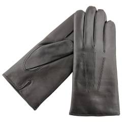 Lederhandschuhe gefüttert 'Claude', Größe 9,5 von Karma_Gloves